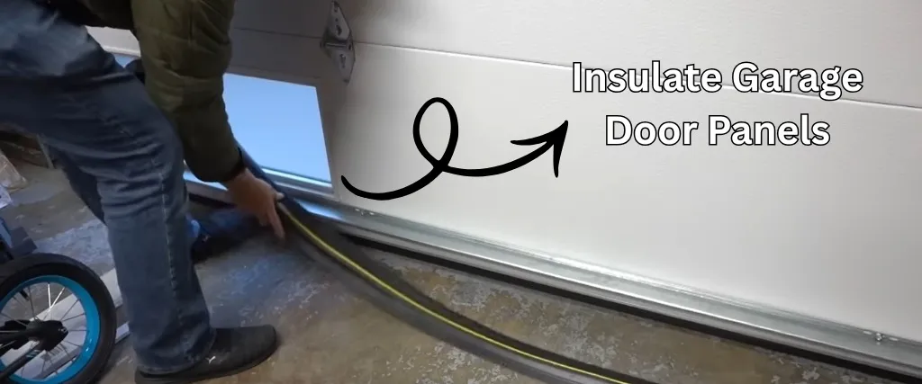 Insulate Garage Door Panels