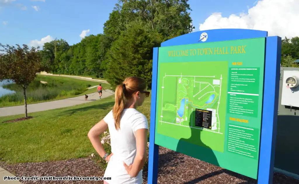 Avon Indiana Town Hall Park