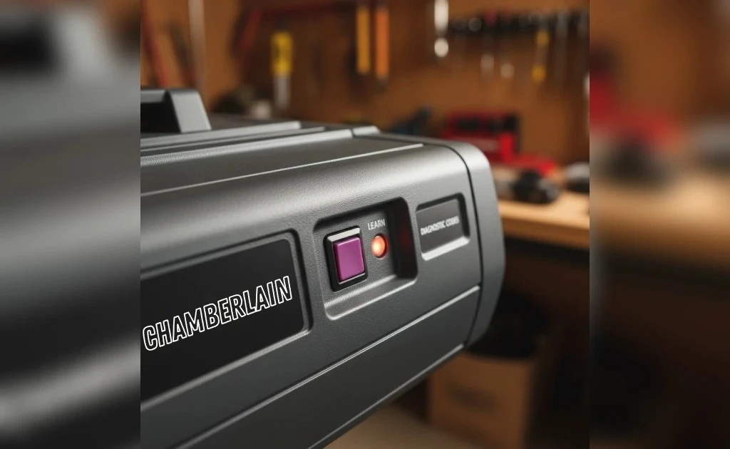 Chamberlain Learn Button