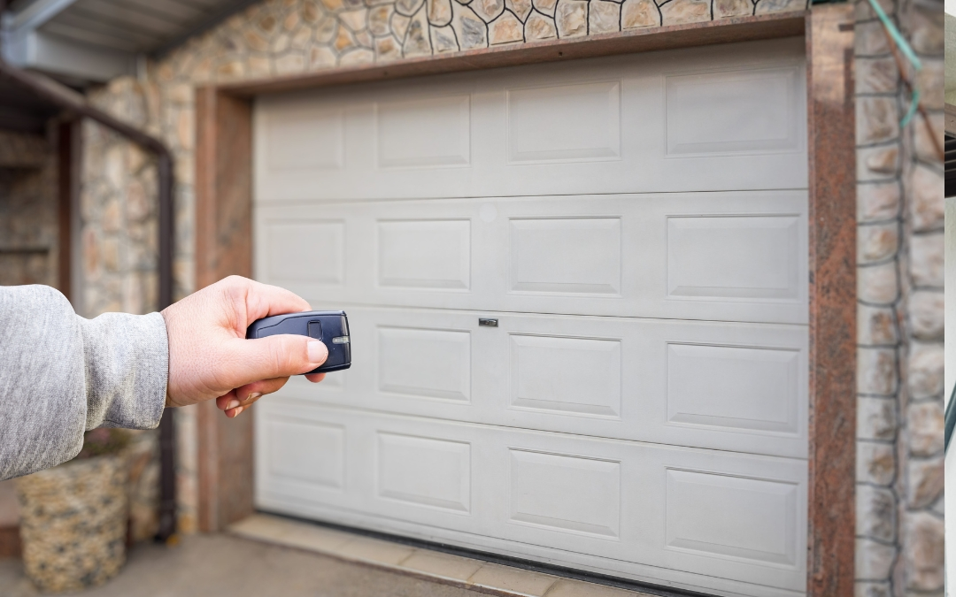 Garage door opener remote