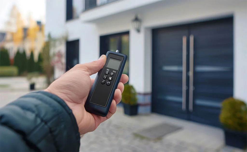 garage door remote control
