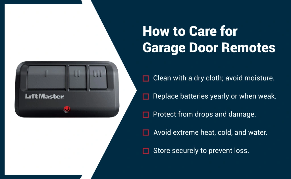 car garage door remote
