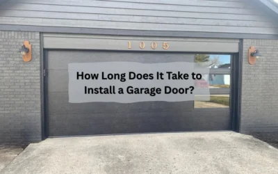 How Long Does It Take to Install a Garage Door? Installation Timeline Explained