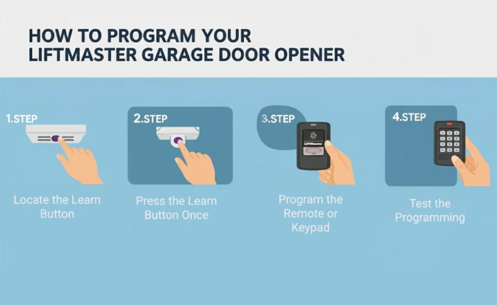 How to Program a LiftMaster Garage Door Opener