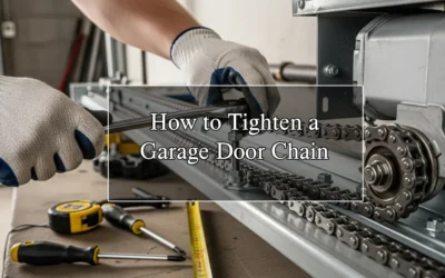 How to Tighten a Garage Door Chain: Step-by-Step Guide for Smooth Operation 