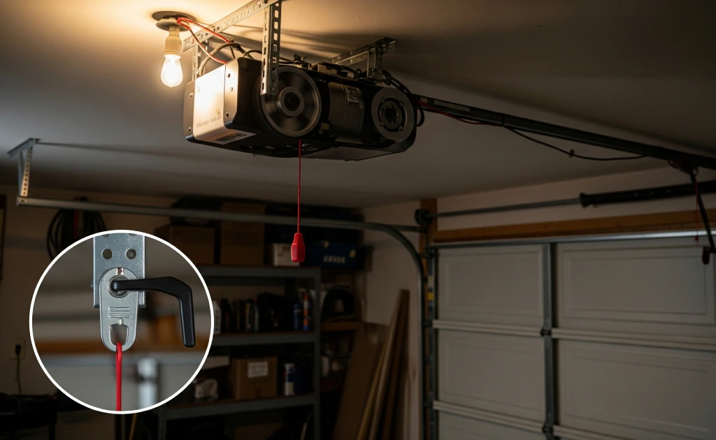 Opener Motor Runs But the Door Doesn’t Move