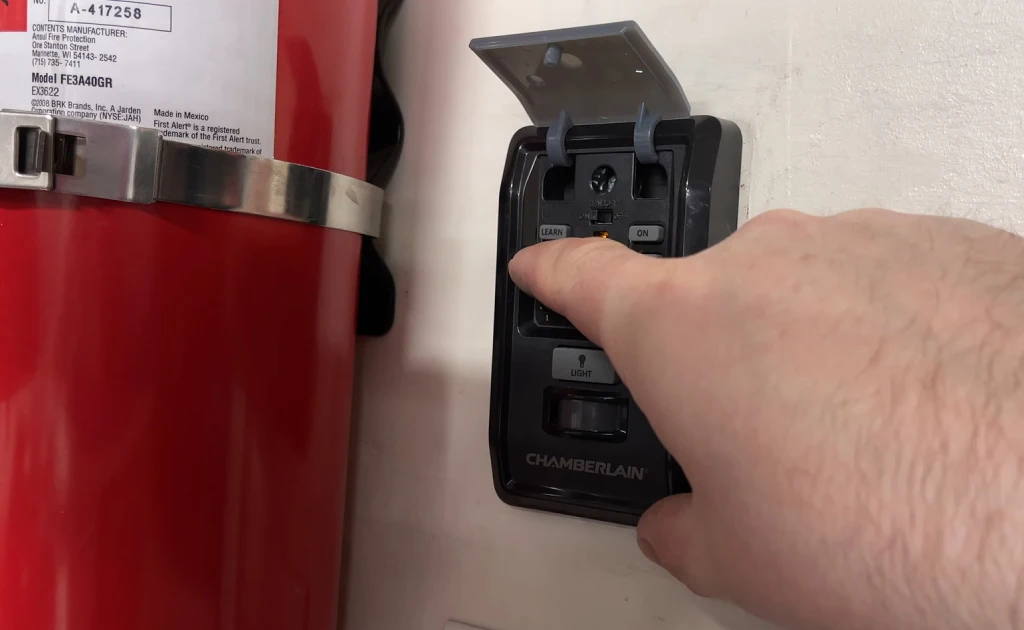 Disconnect the Power and Secure the Door