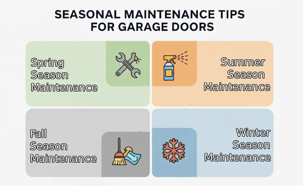 Seasonal Maintenance Tips for Garage Doors