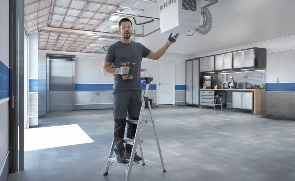 Central Indiana Climate Garage Door Cooling