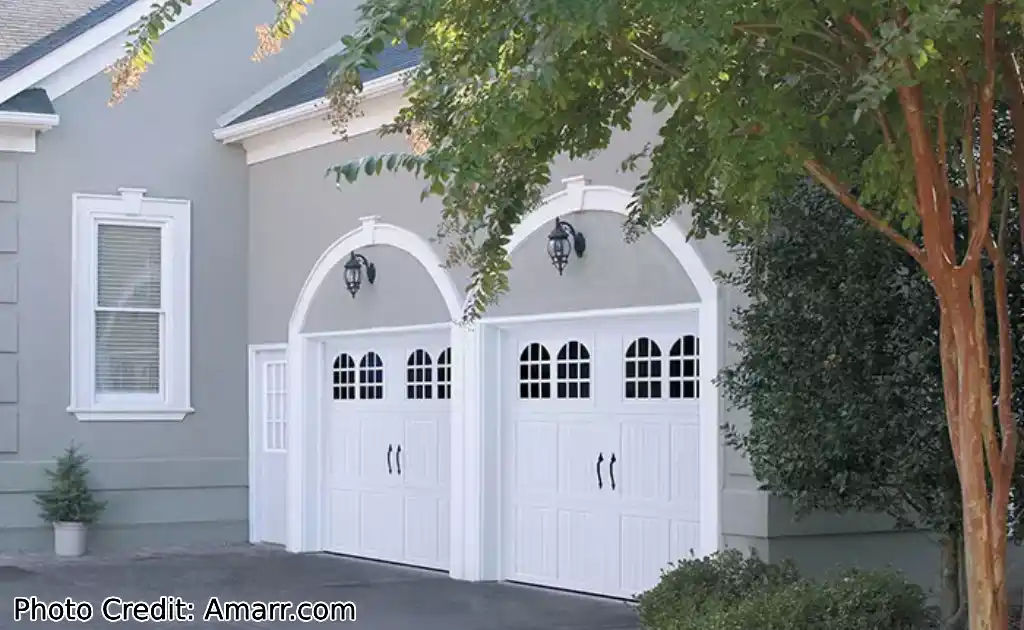 Residential Amarr Garage Door White Door