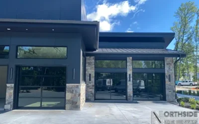 Full View Garage Door Installation: Holliday Farms New Construction