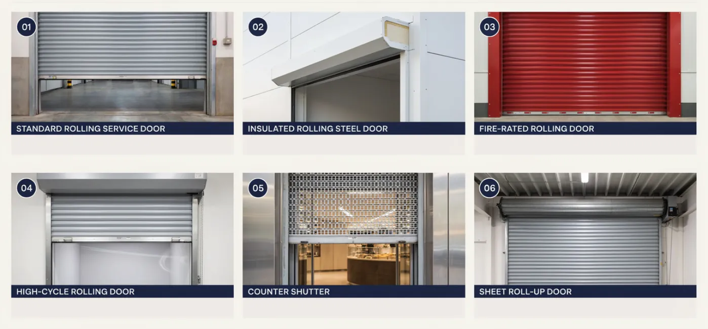 Which Type of Rolling Steel Door Fits Your Building